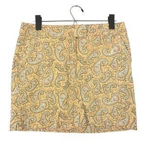 Tommy Hilfiger Pink Multicolor Paisley Retro Mini Skirt Women’s Sz 4